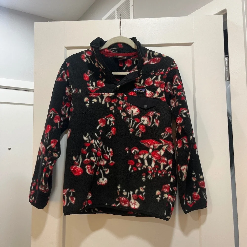 RARE: Patagonia - Forest Mushroom Limited Snap-T Fleece Synchilla extra small - Picture 1 of 3